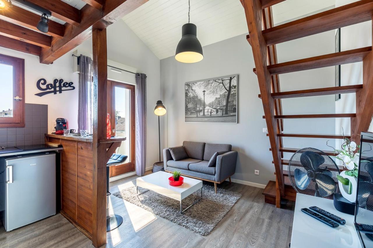 Duplex Design Terrasse Parking Centre Appartement Mont-de-Marsan